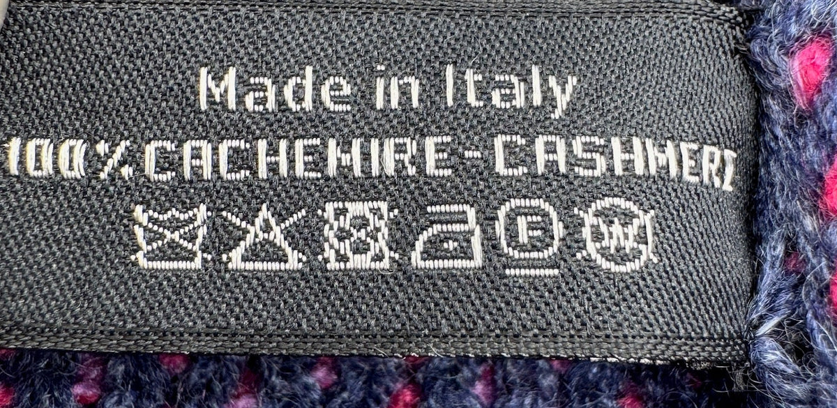 Chanel Blue and Pink Beanie