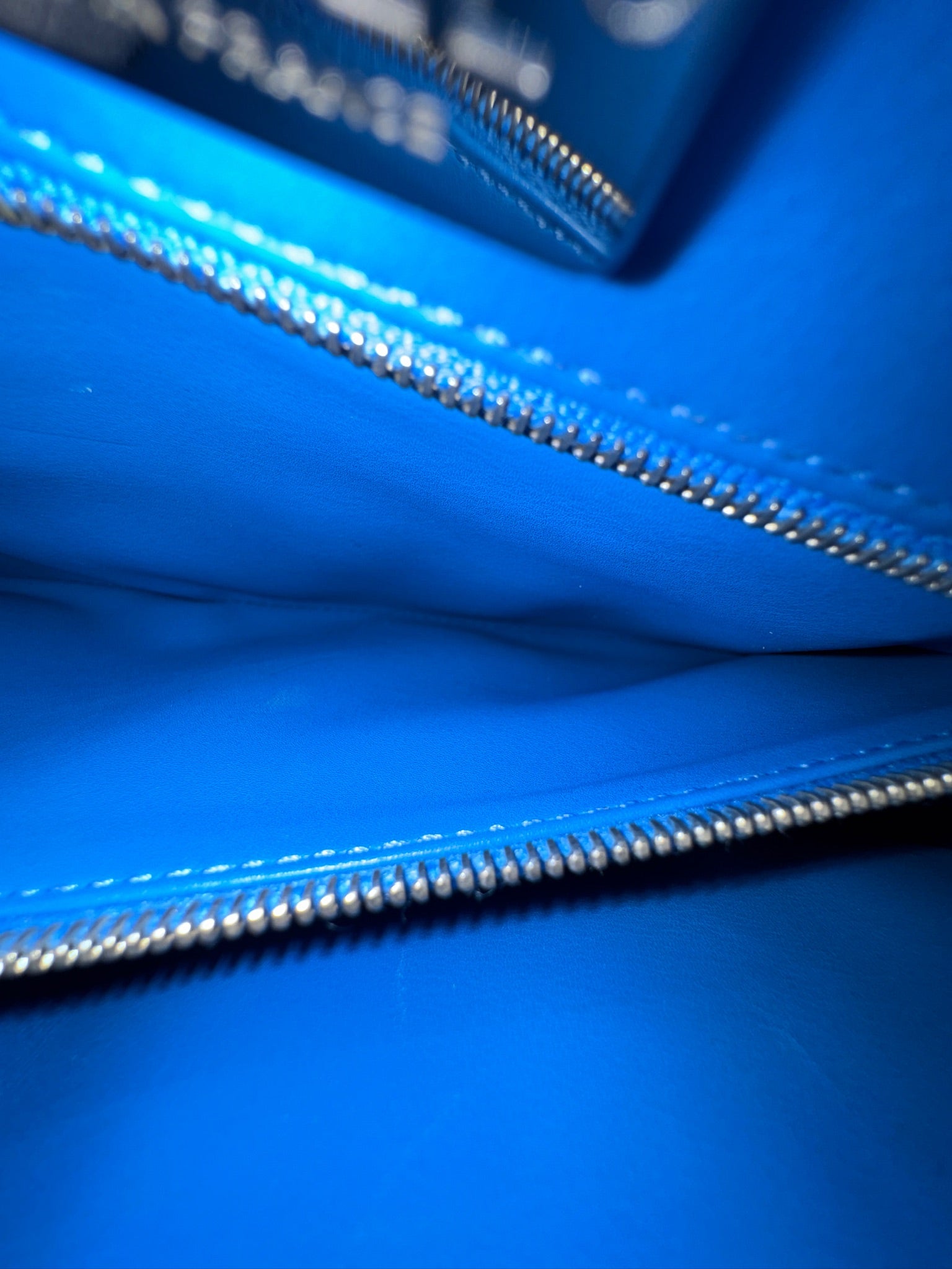 Chanel Blue Alligator Medium Classic Double Flapbag