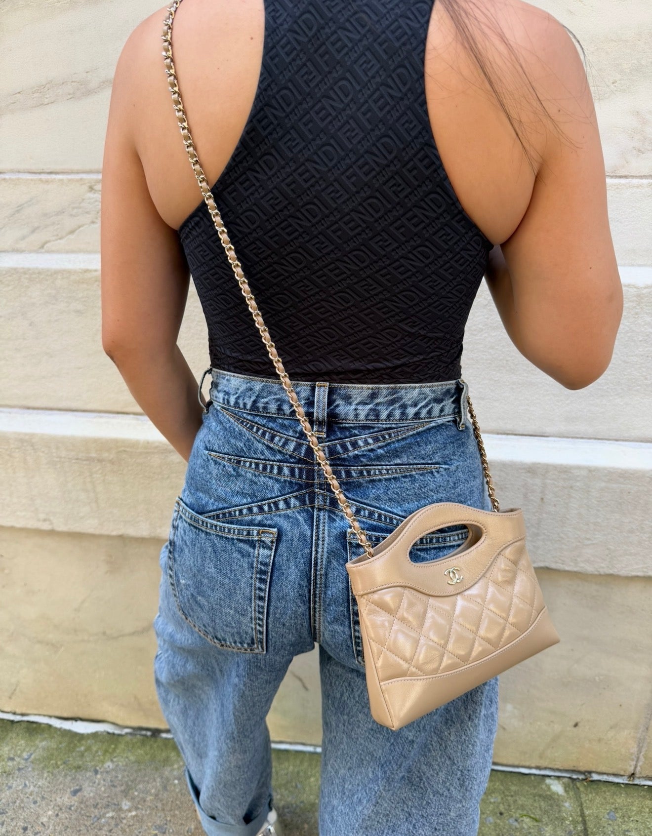 CHANEL Mini 31 Dark Beige Bag