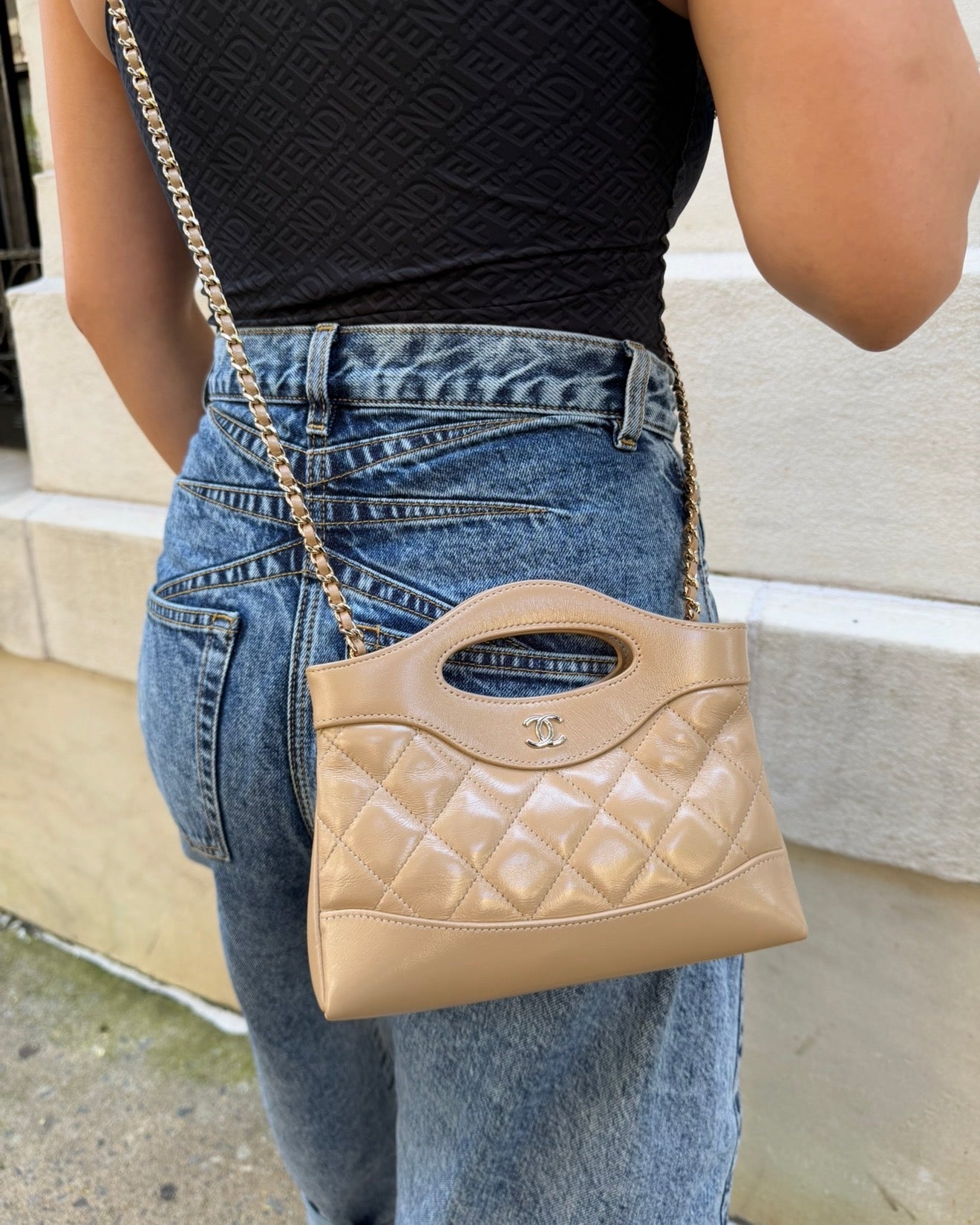 CHANEL Mini 31 Dark Beige Bag