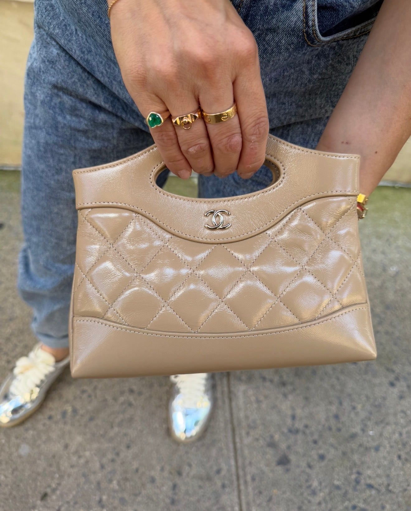 CHANEL Mini 31 Dark Beige Bag