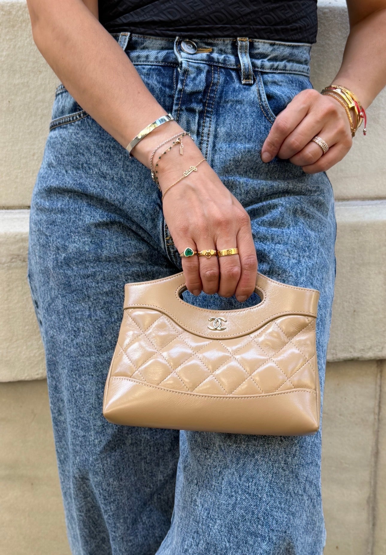 CHANEL Mini 31 Dark Beige Bag