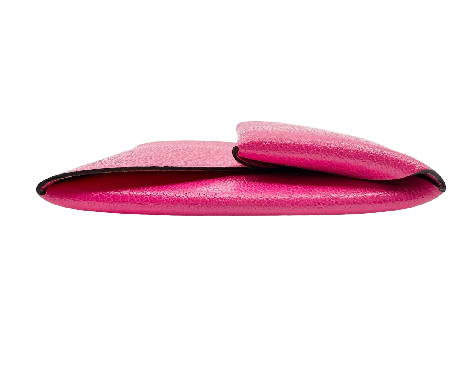 Hermès Bastia Coin Purse Rose Shocking