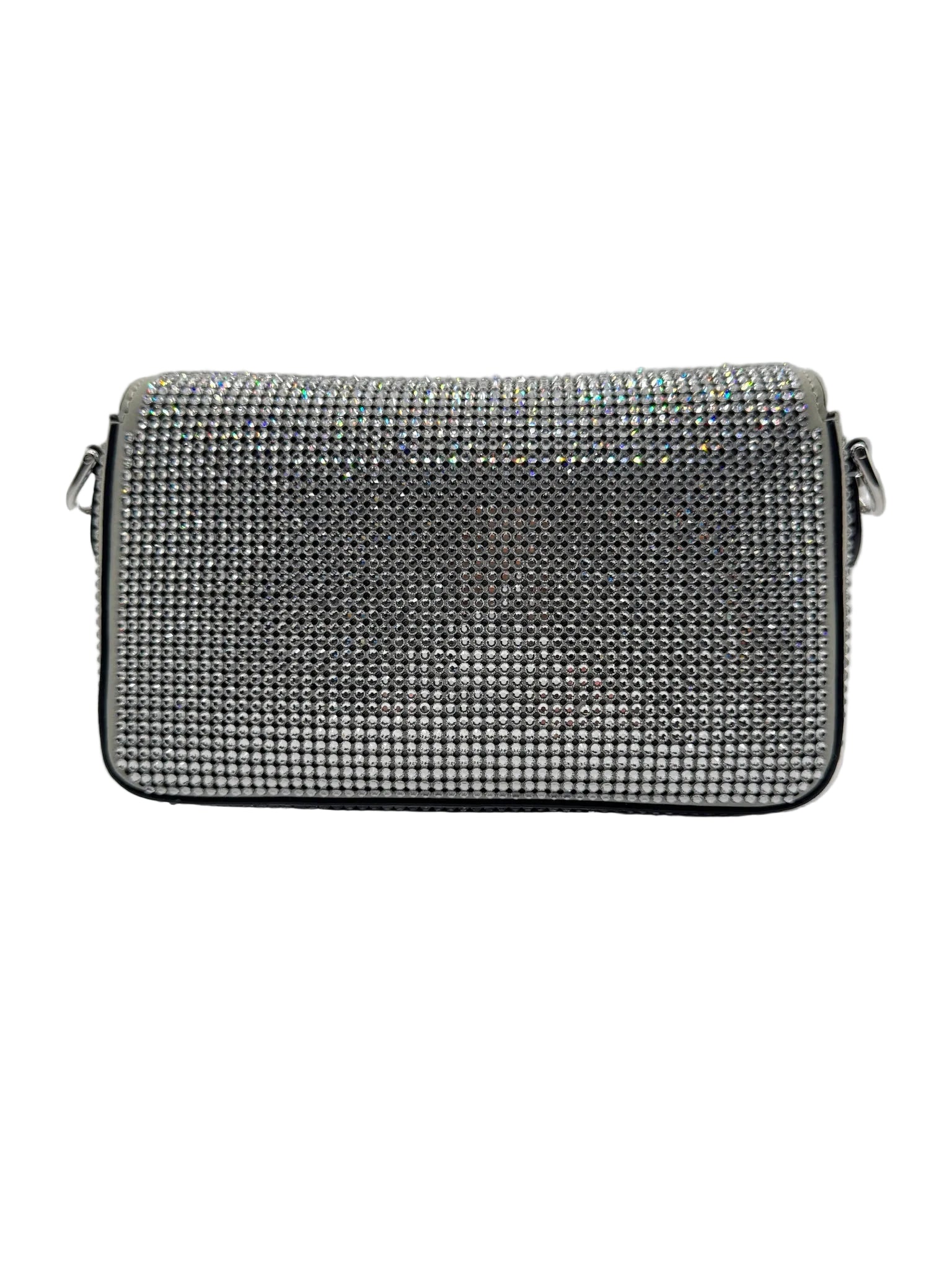 Fendi Mini Silver Crystals Baguette