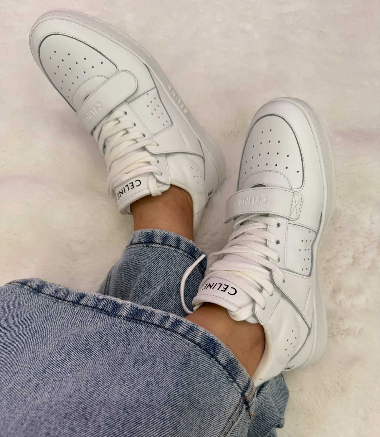 Celine CT-02 White Sneakers - Size IT 37