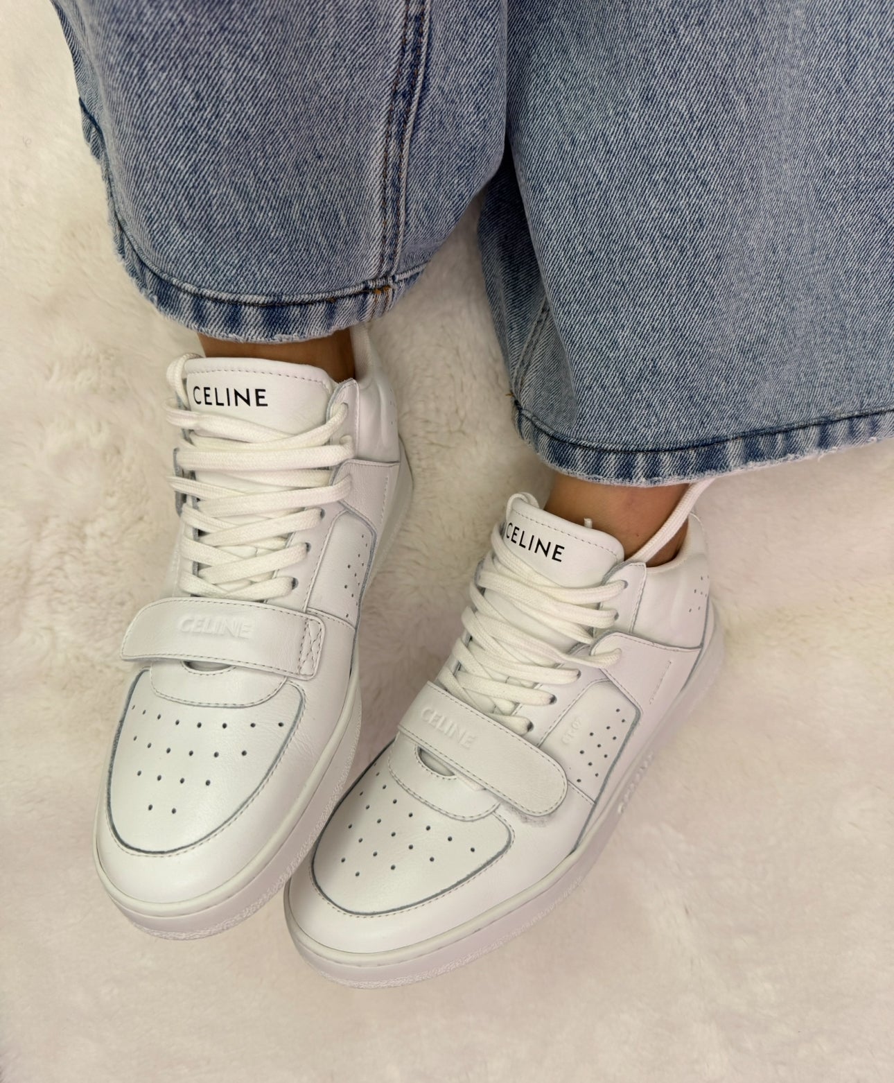 Celine CT-02 White Sneakers - Size IT 37
