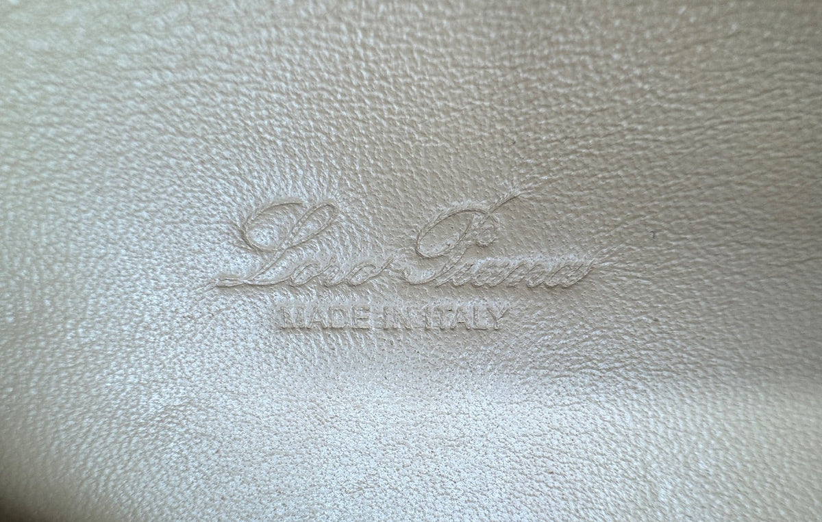 Loro Piana L19 Beige Ostrich Pouch