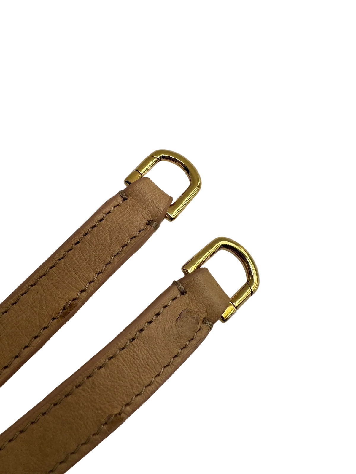 Loro Piana L19 Beige Ostrich Pouch