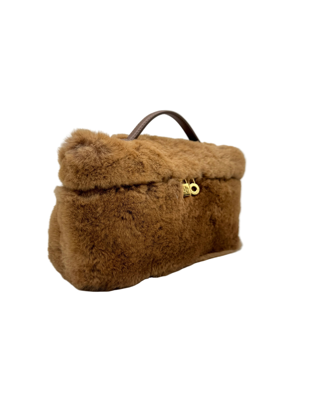 Loro Piana L19 Brown Mink Fur Pouch