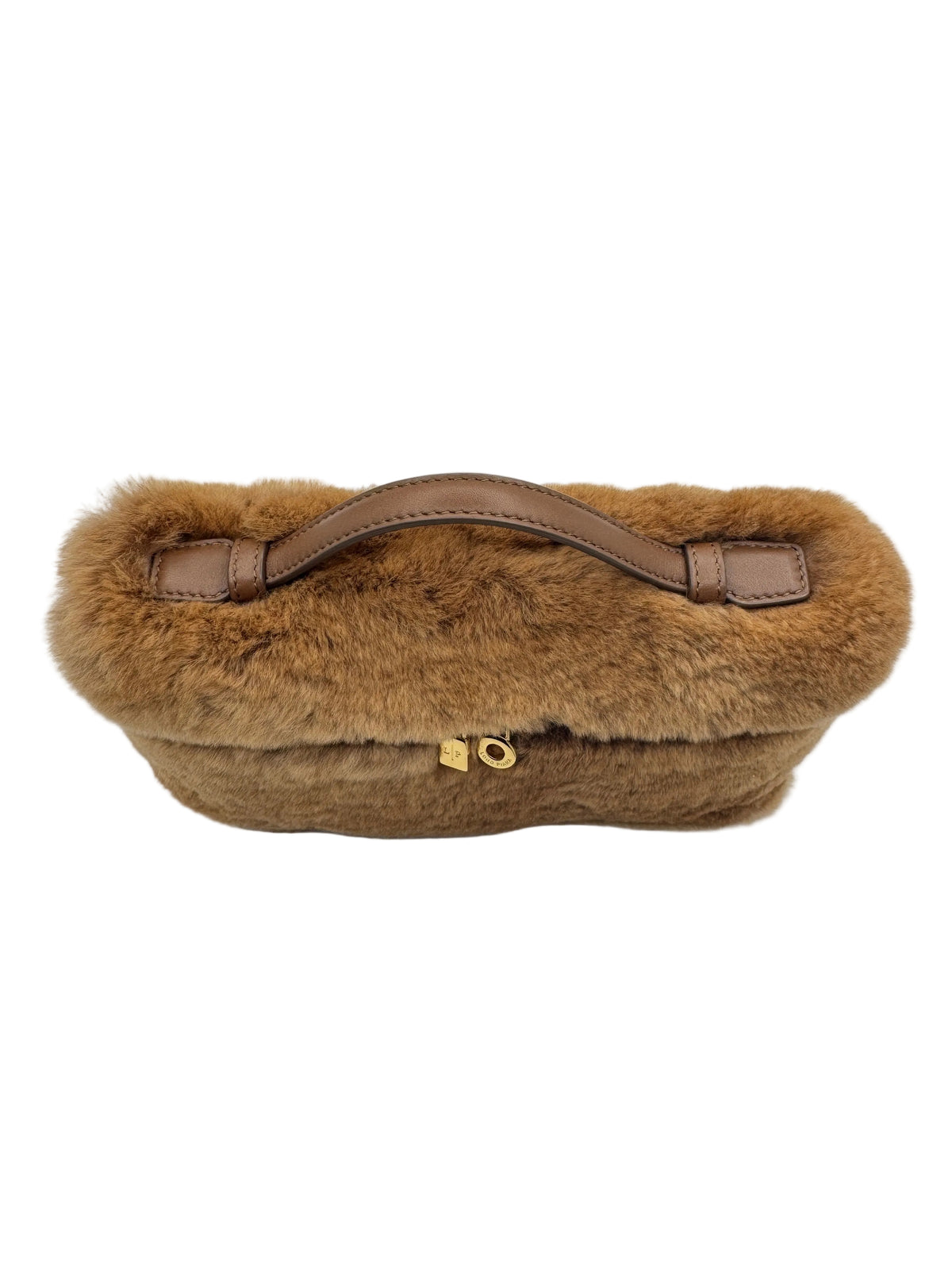 Loro Piana L19 Brown Mink Fur Pouch