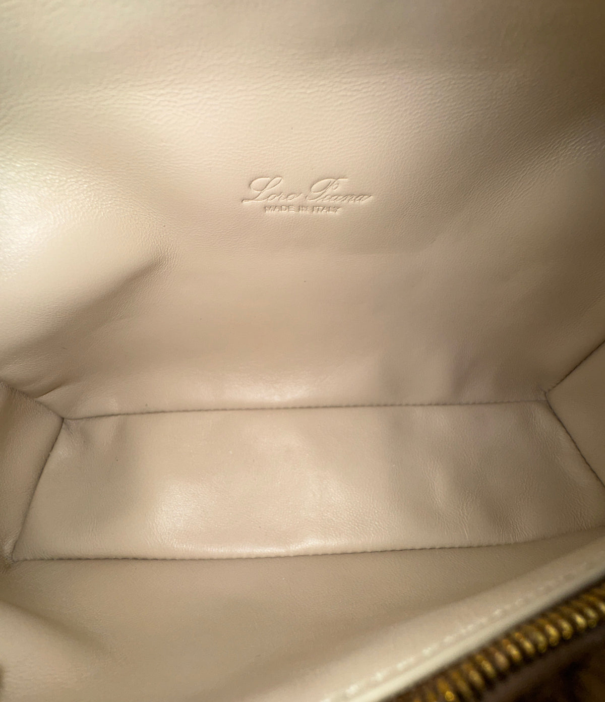 Loro Piana L19 Brown Mink Fur Pouch