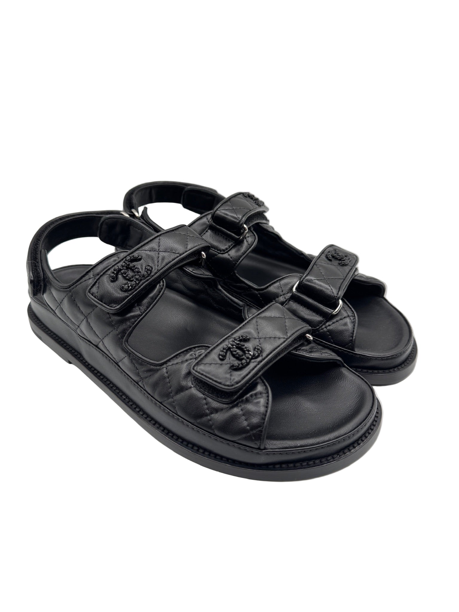 Chanel So Black Dad Sandals