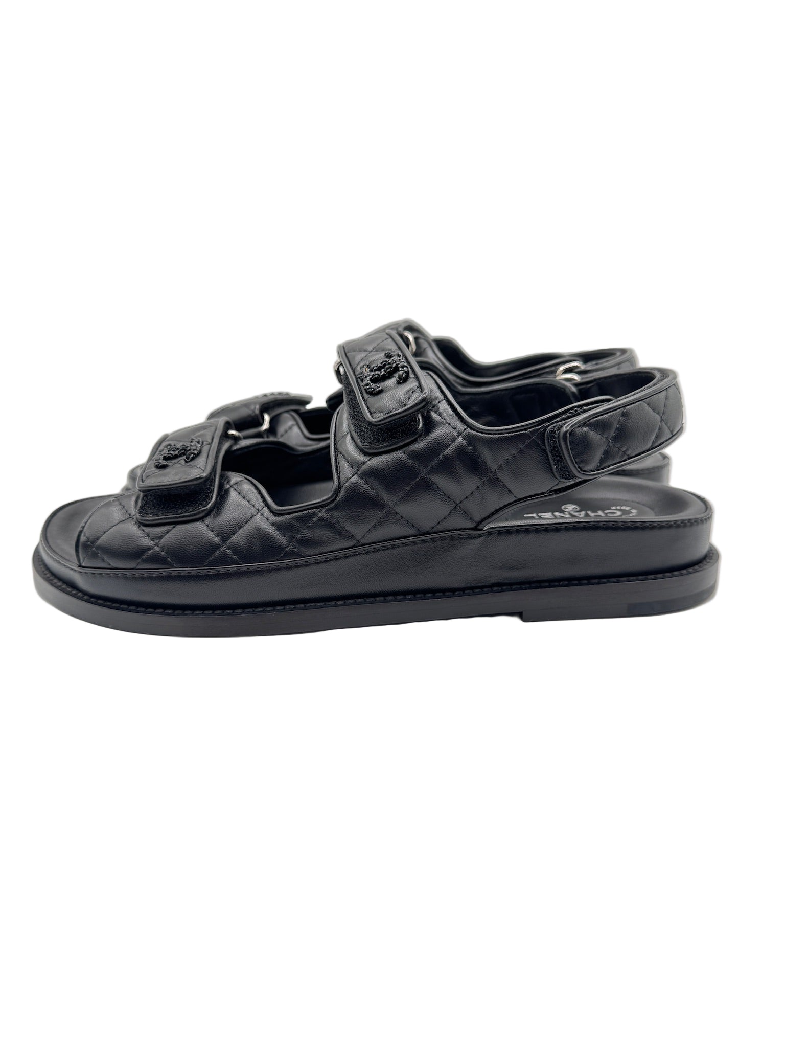 Chanel So Black Dad Sandals