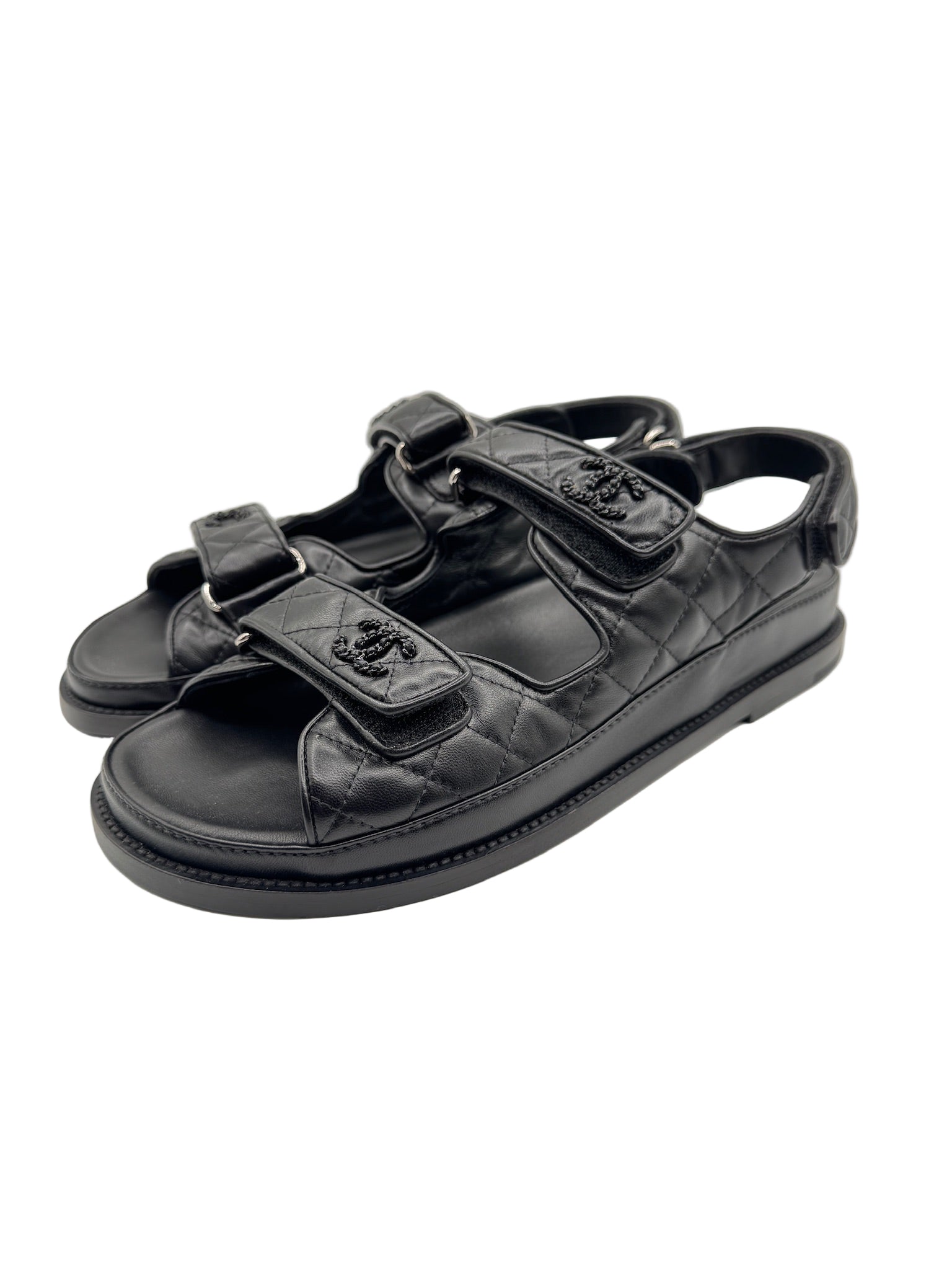 Chanel So Black Dad Sandals