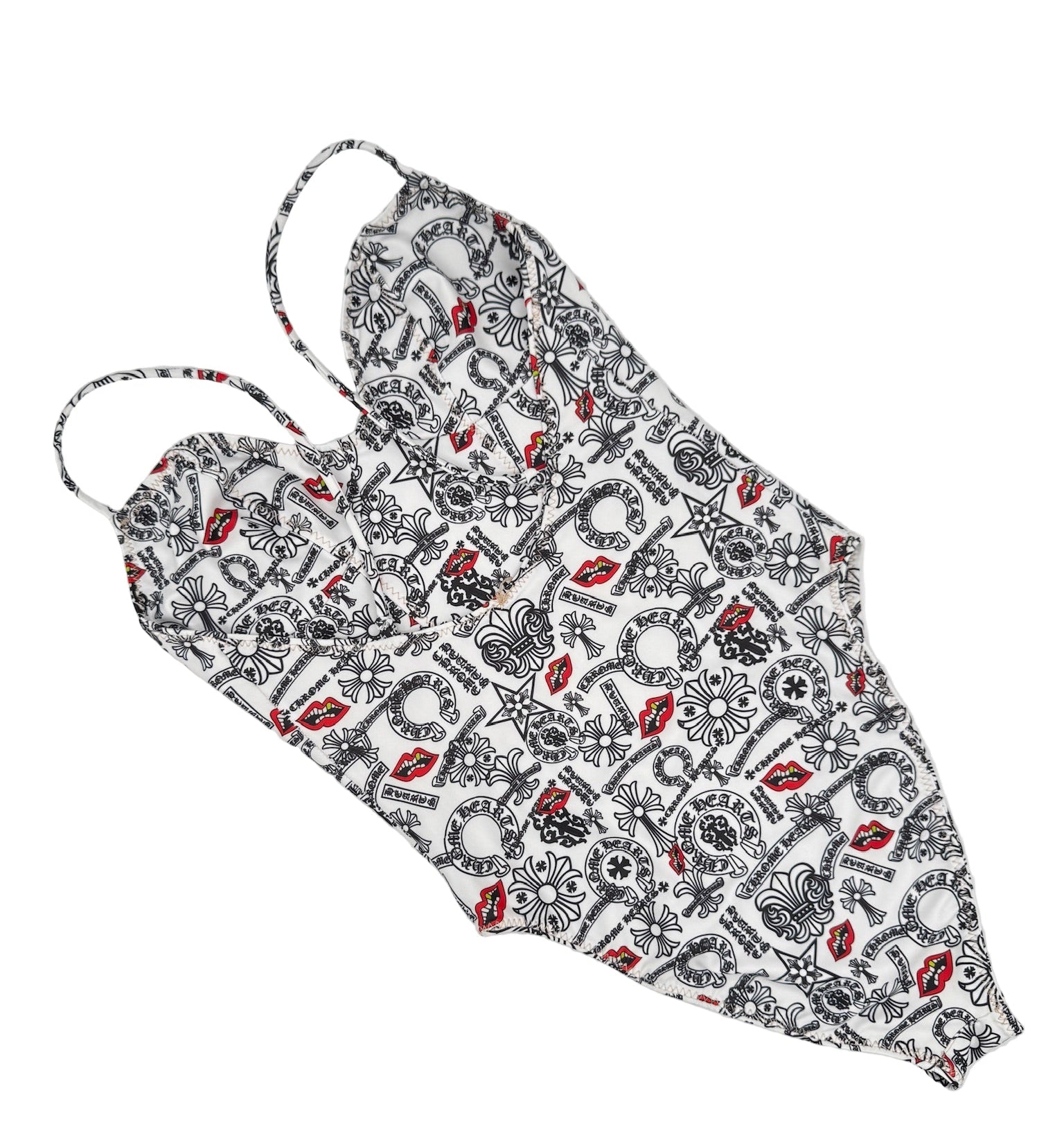 Chrome Hearts Matty Boy One Piece Swimsuit - Size XS