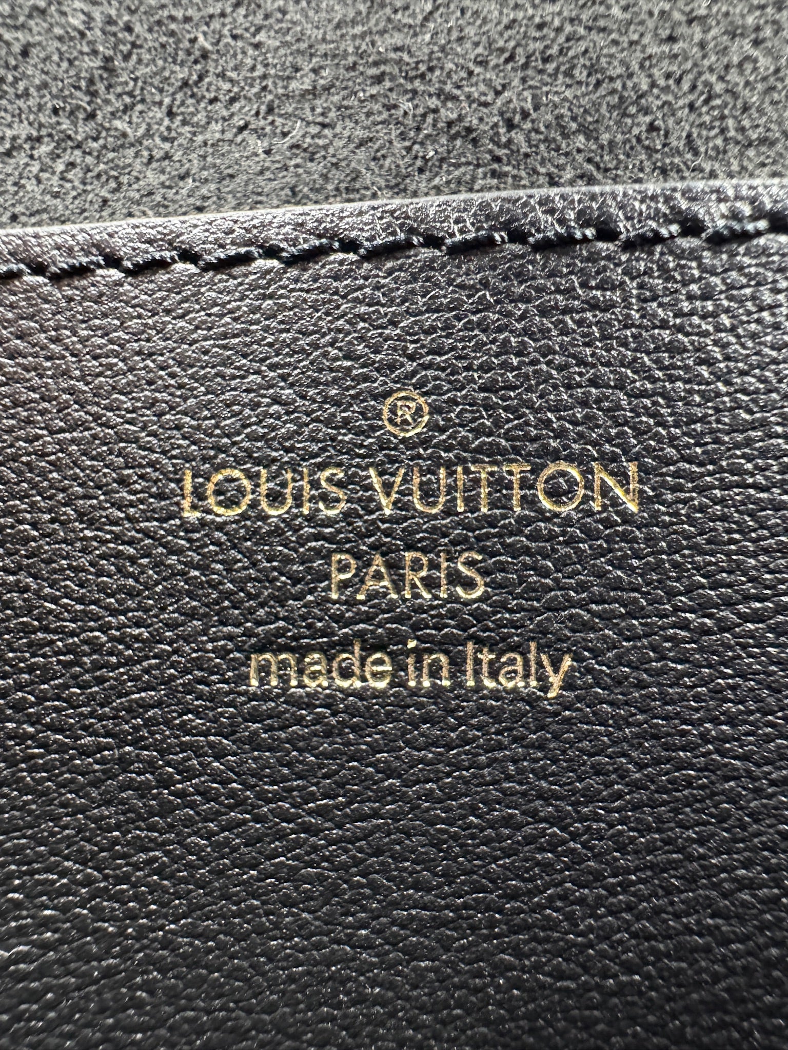 Louis Vuitton Black Leather New Wave Multi Pochette
