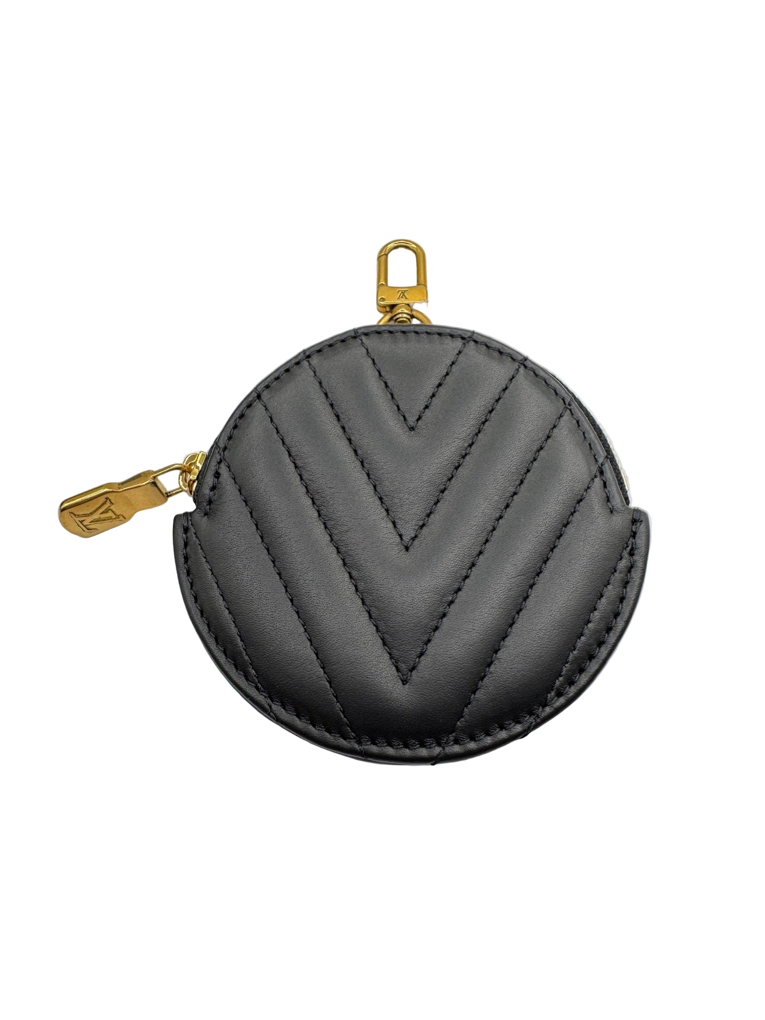 Louis Vuitton Black Leather New Wave Multi Pochette