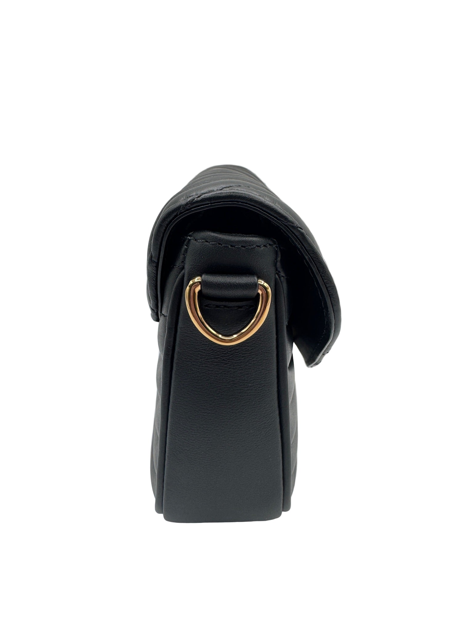 Louis Vuitton Black Leather New Wave Multi Pochette