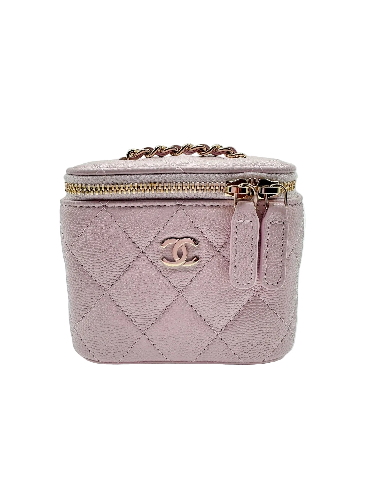 CHANEL Pink Mini Vanity Bag