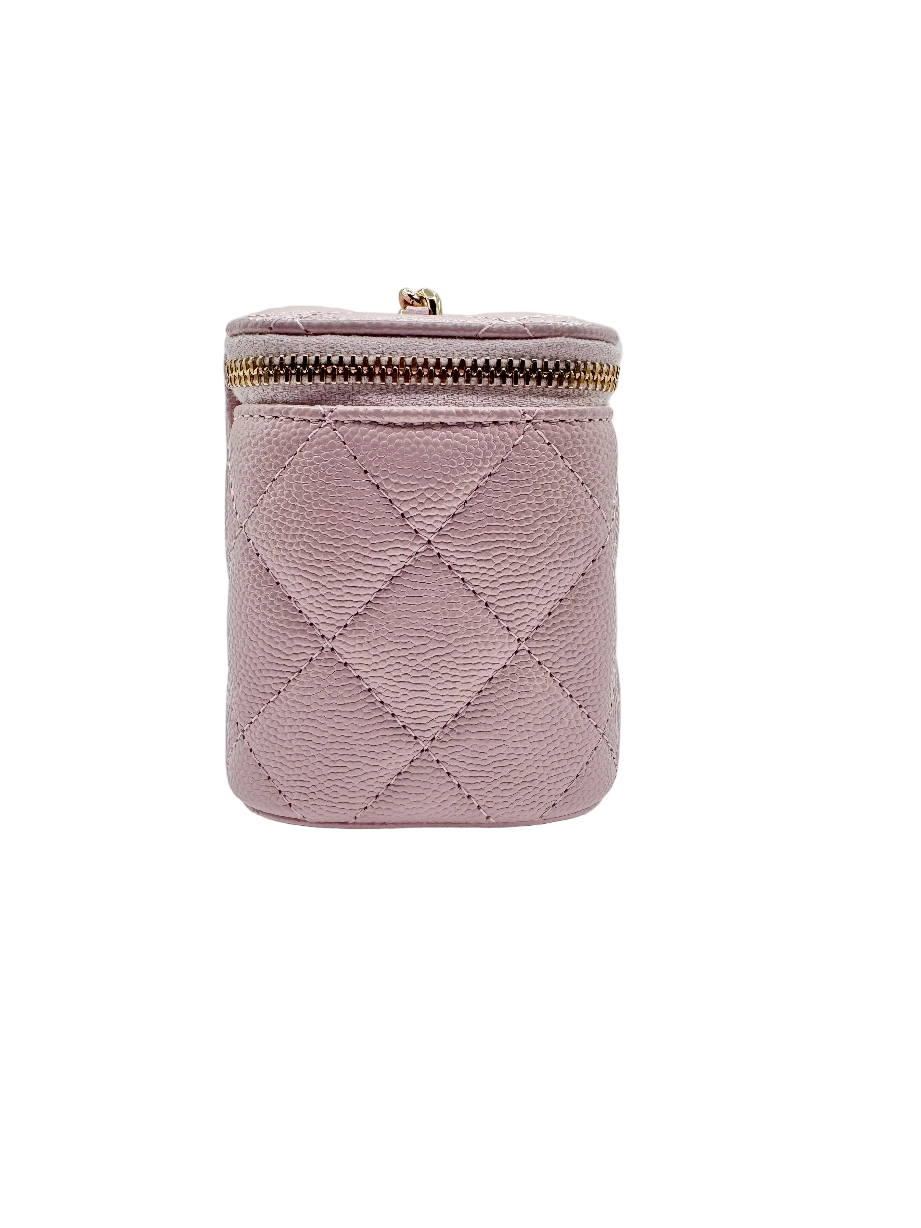 CHANEL Pink Mini Vanity Bag