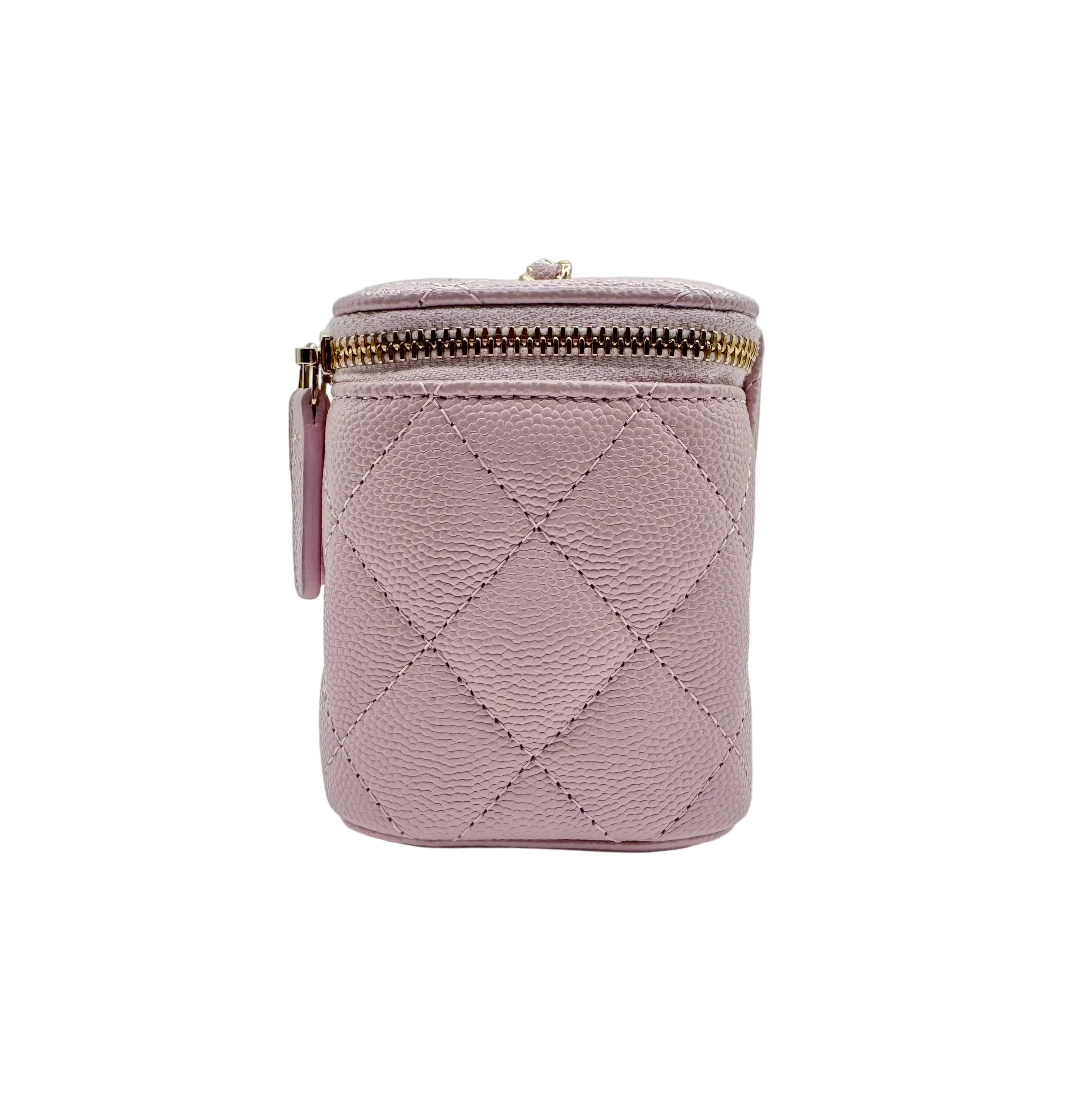 CHANEL Pink Mini Vanity Bag