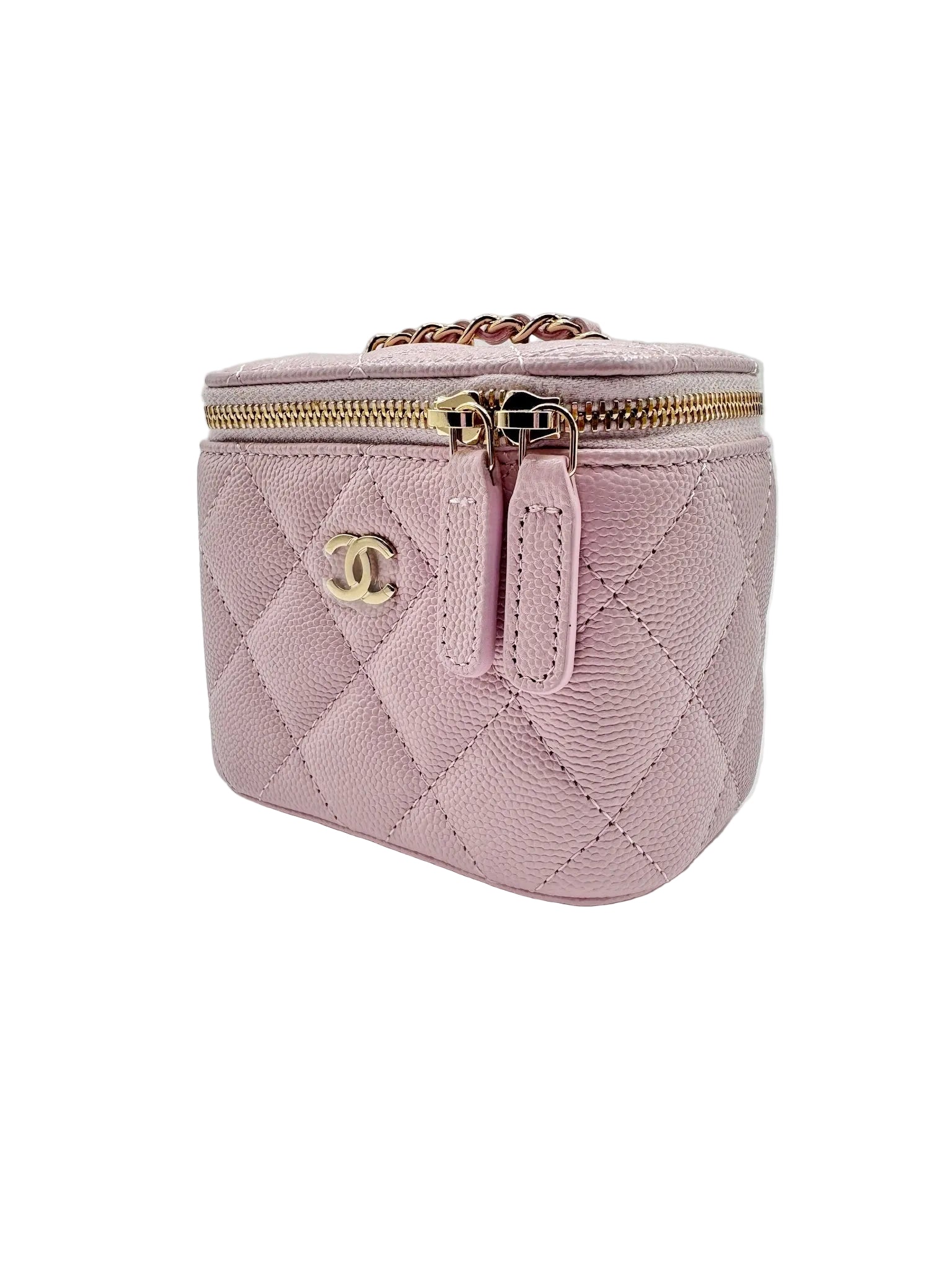 CHANEL Pink Mini Vanity Bag