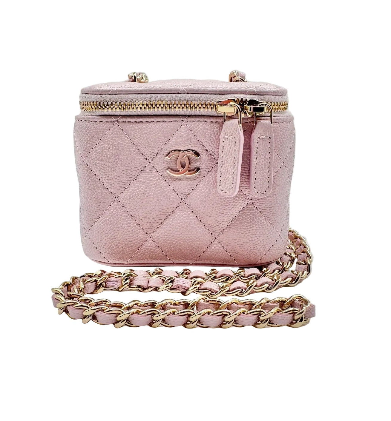 CHANEL Pink Mini Vanity Bag