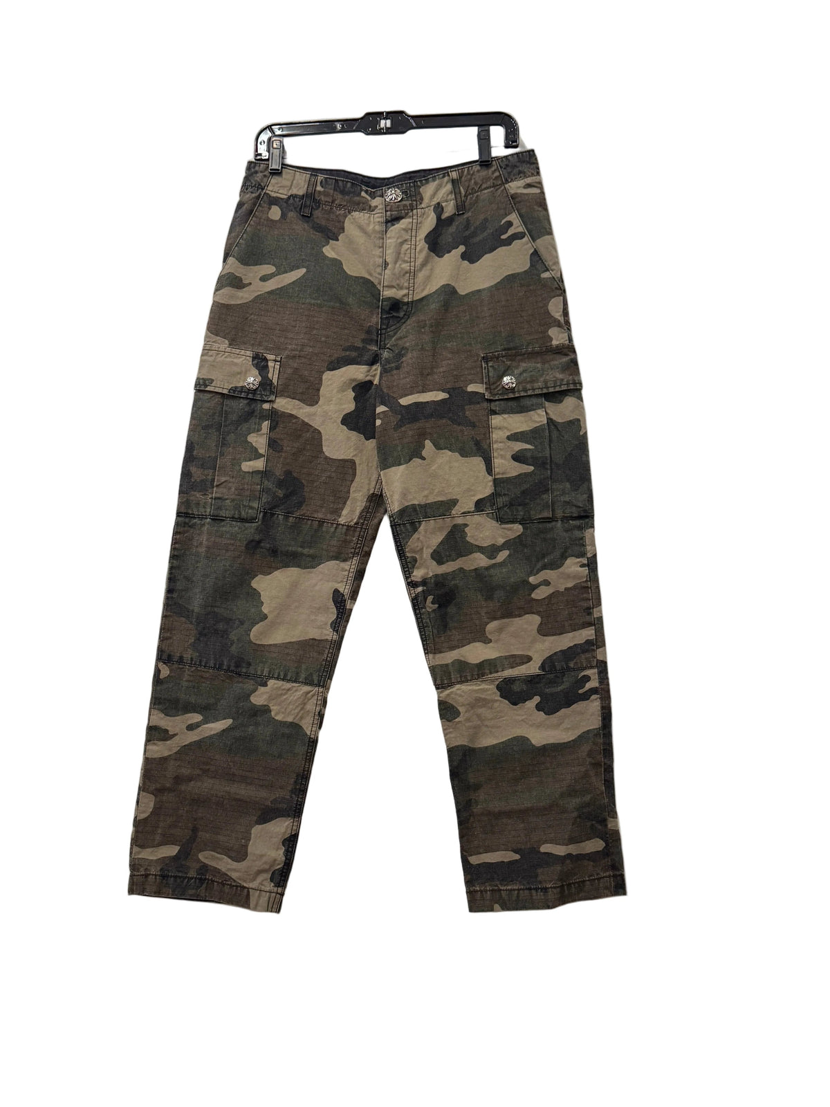 Chrome Hearts Camouflage Devil Dog Cargo Pants