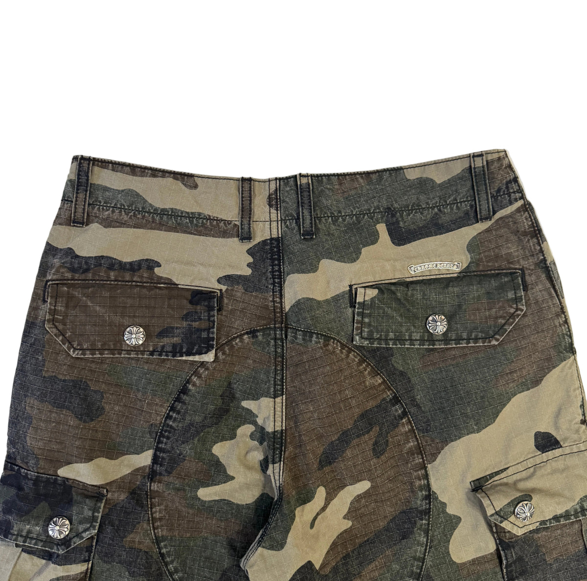 Chrome Hearts Camouflage Devil Dog Cargo Pants
