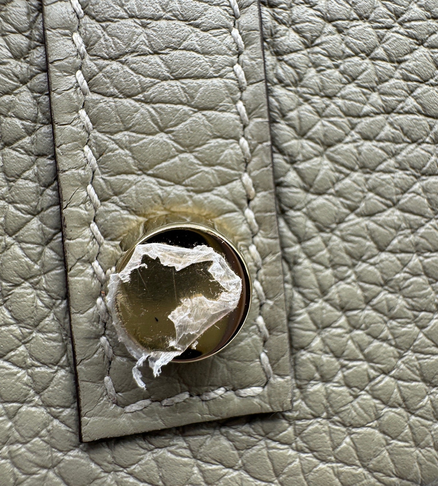 Hermès Birkin 30 Sauge Clemence Leather with Gold Hardware