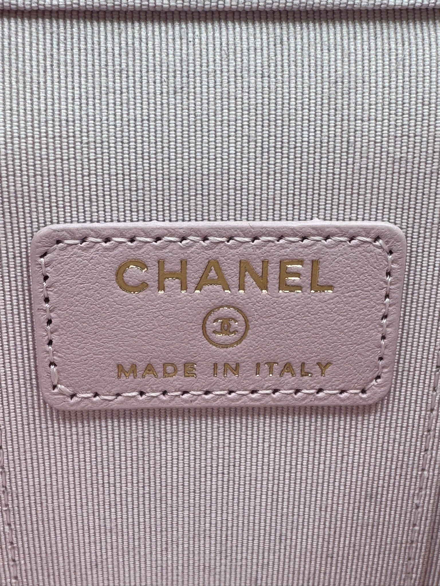 Chanel Pink Mini Vanity Bag