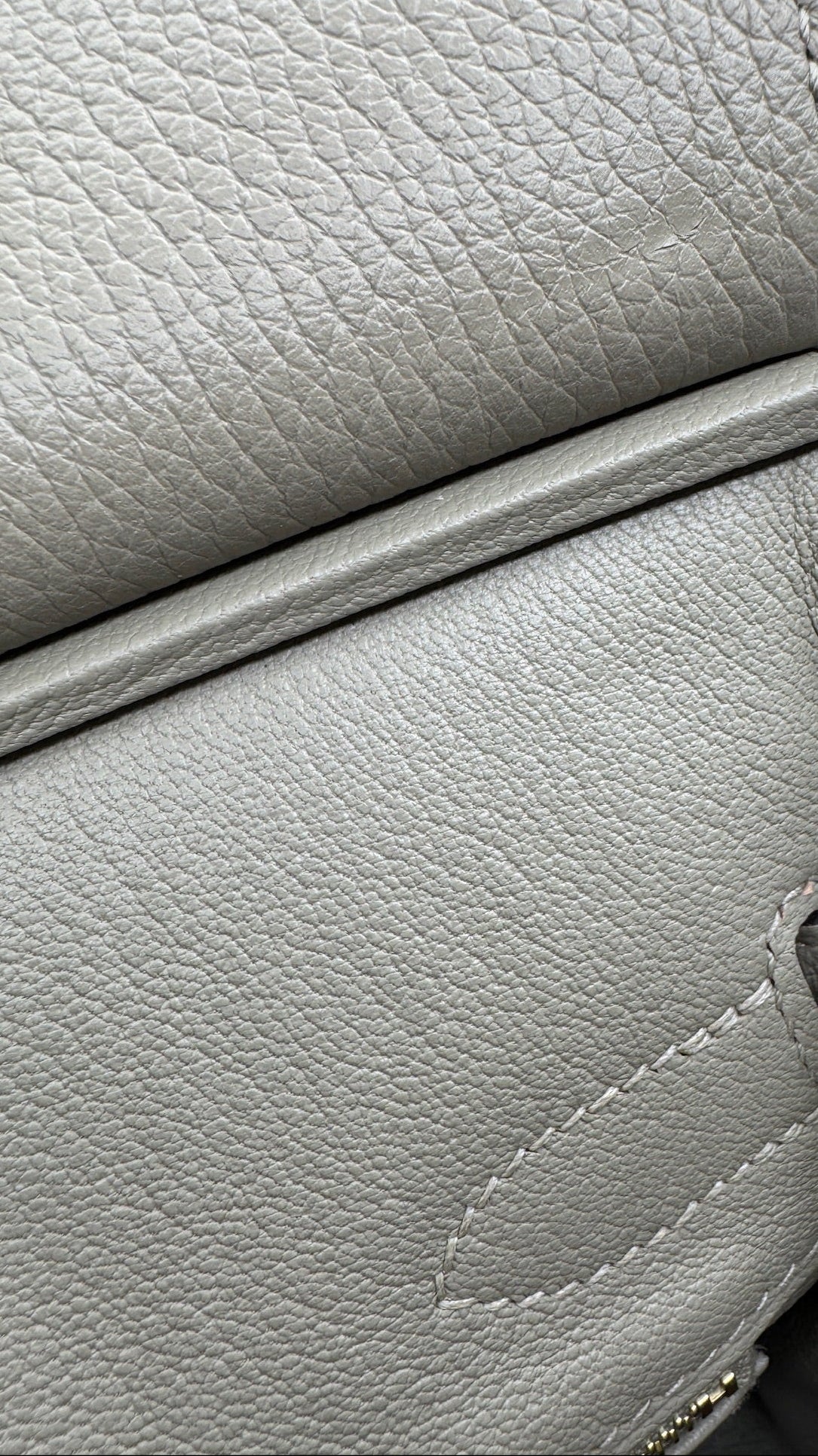 Hermès Birkin 30 Sauge Clemence Leather with Gold Hardware