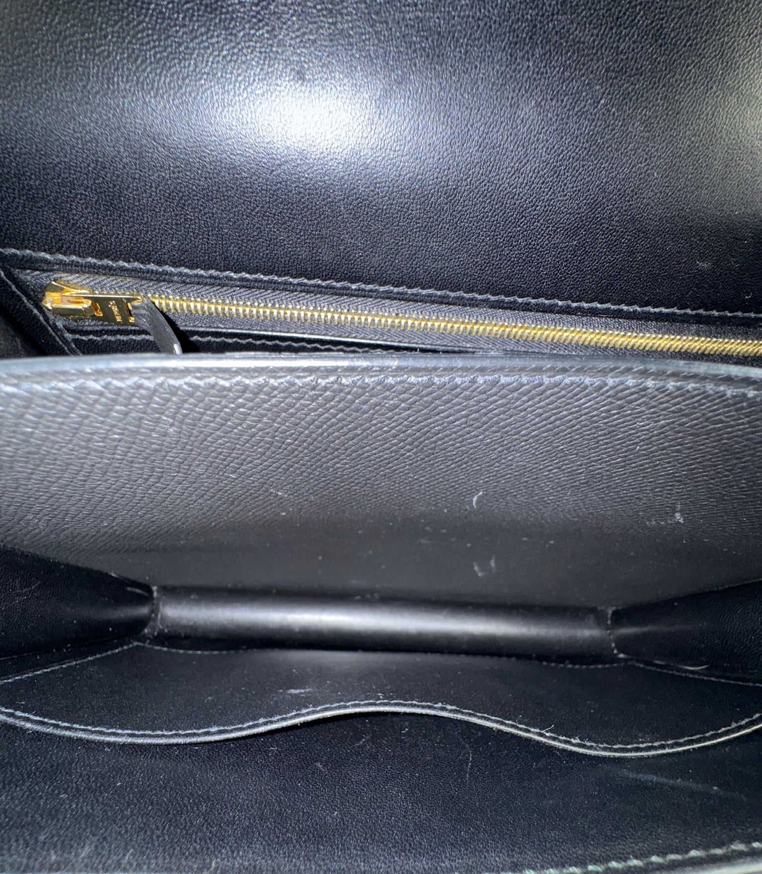 Hermès Constance 24 Black Noir Epsom Bag with Gold Hardware