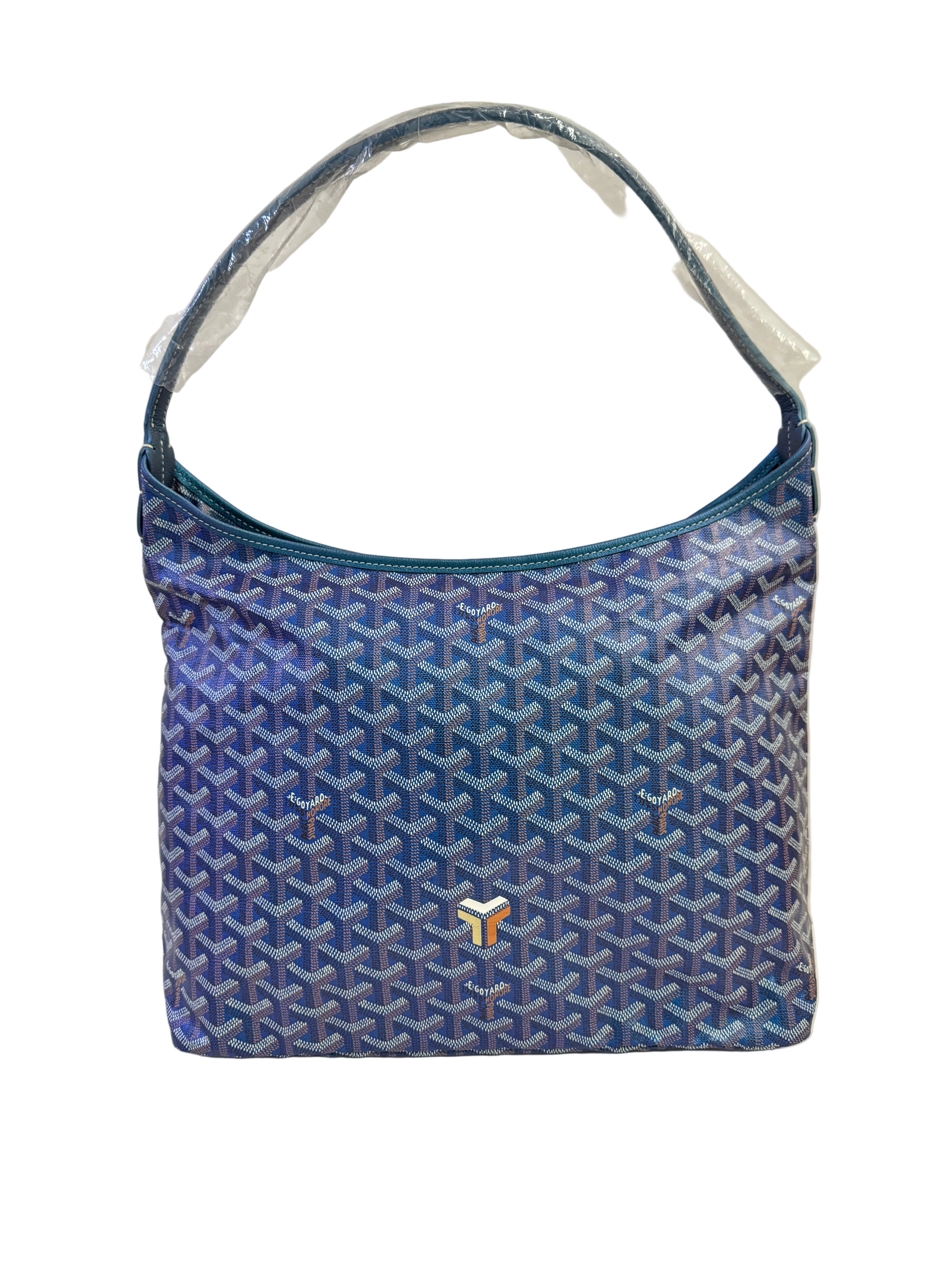 Goyard Boheme Blue Pearly Iridescent Hobo Bag
