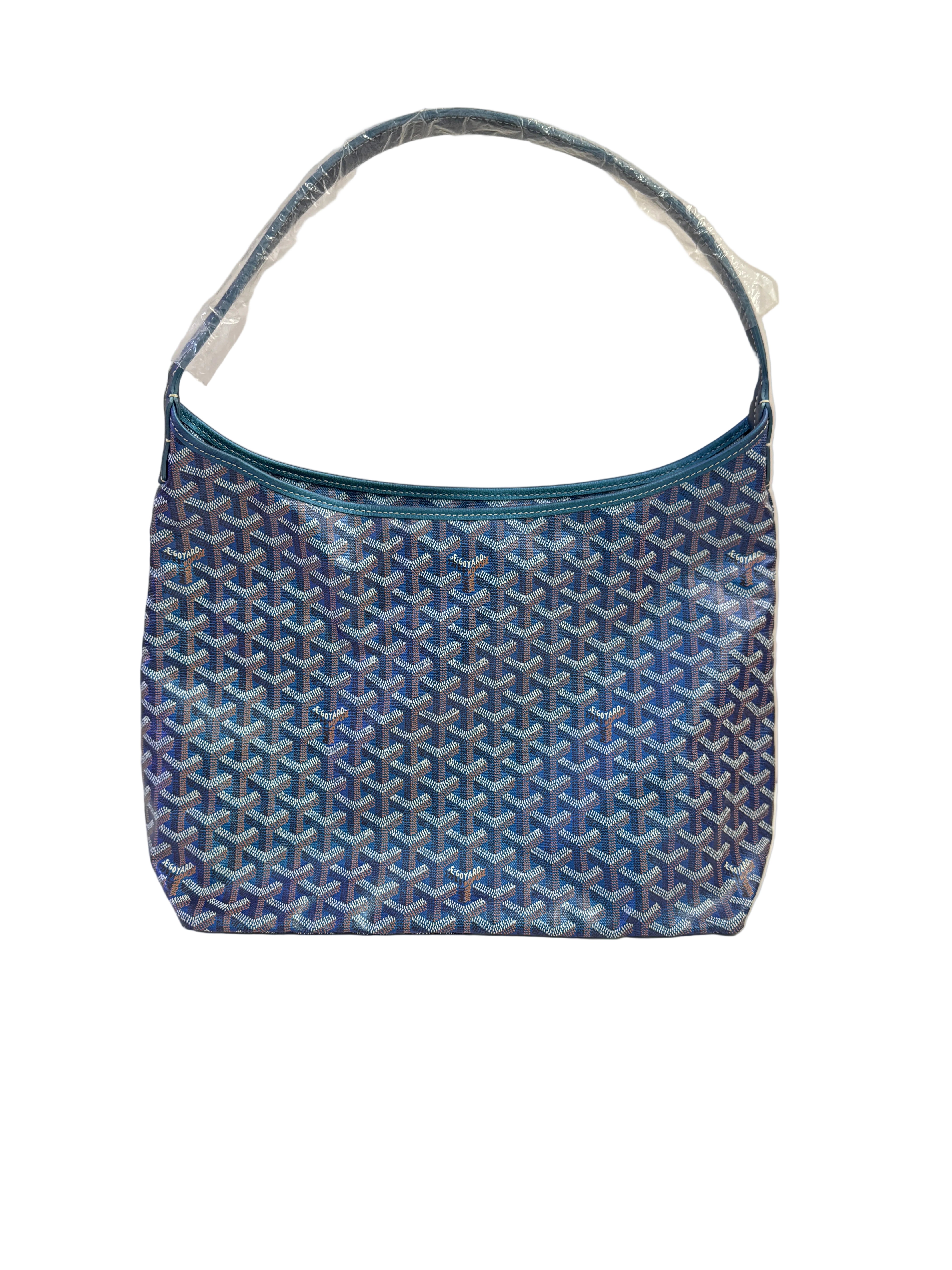 Goyard Boheme Blue Pearly Iridescent Hobo Bag