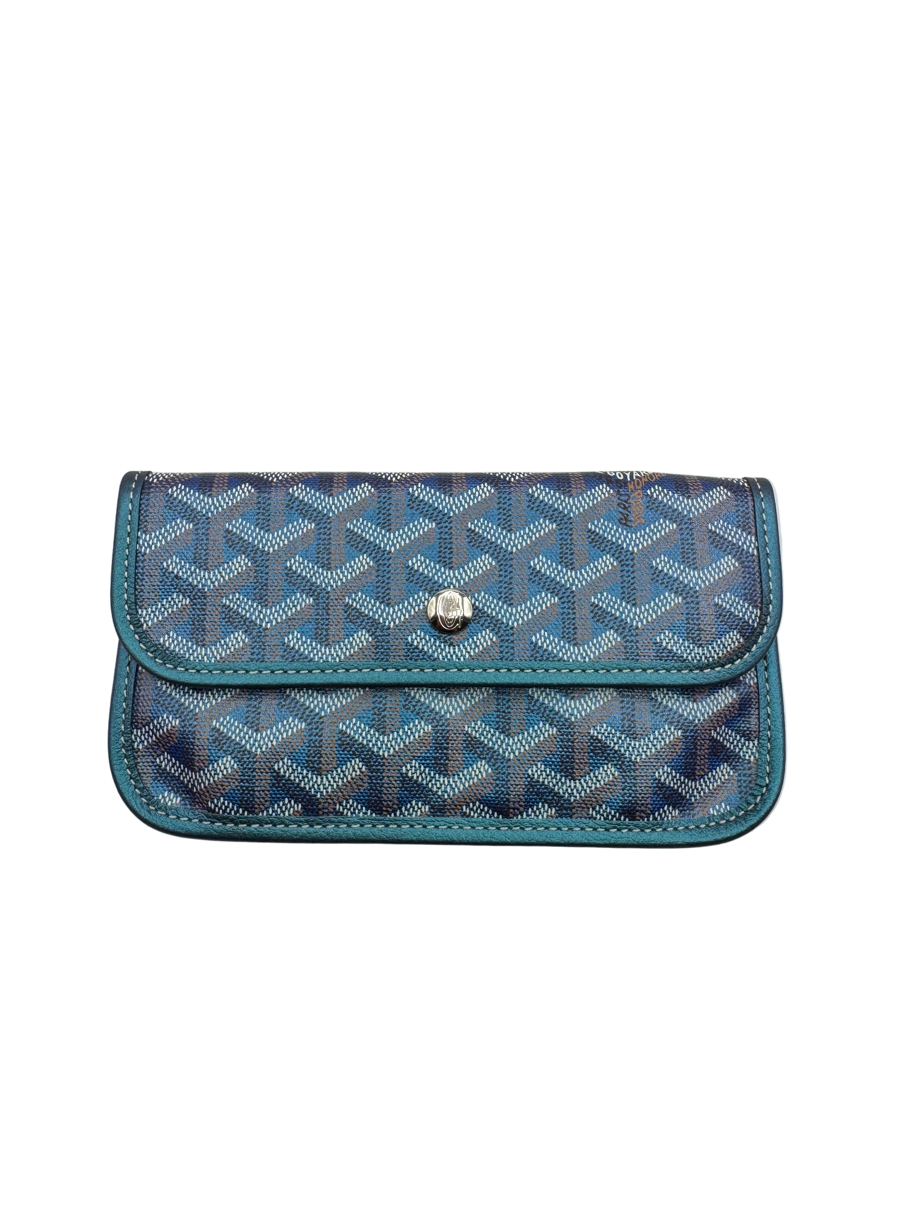 Goyard Boheme Blue Pearly Iridescent Hobo Bag