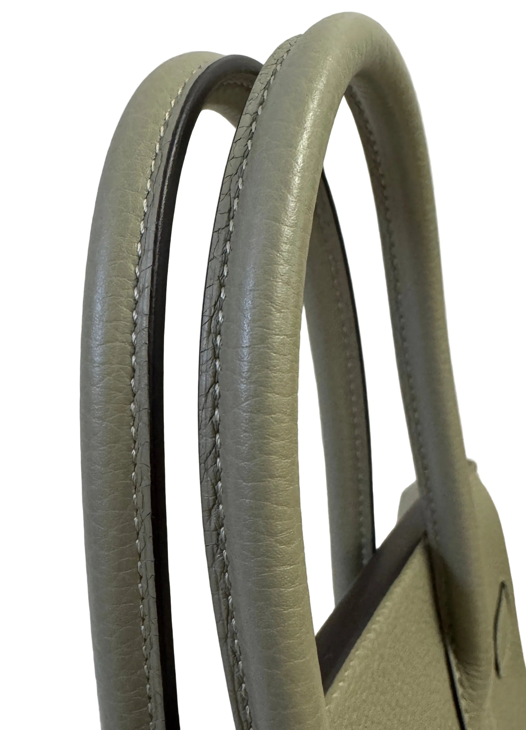 Hermès Birkin 30 Sauge Clemence Leather with Gold Hardware