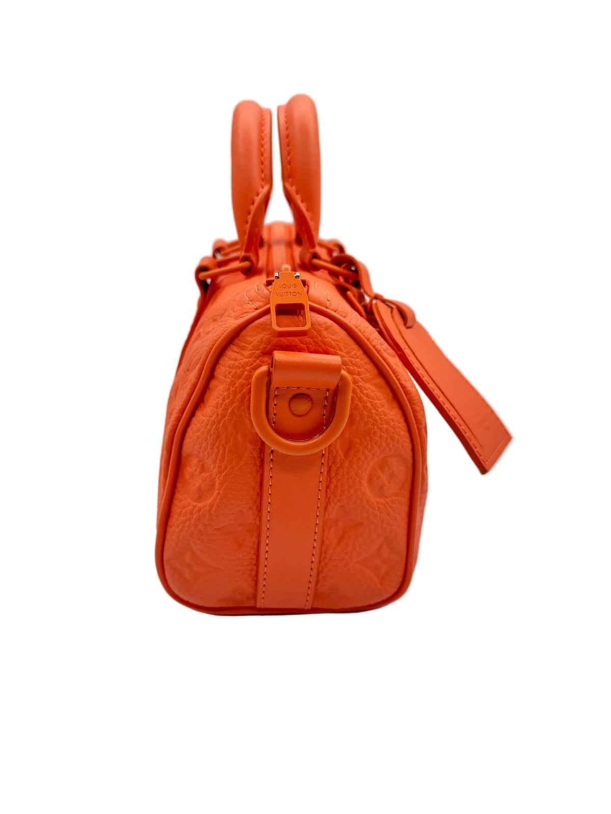 Louis Vuitton Orange Keepall Bandoulière 25
