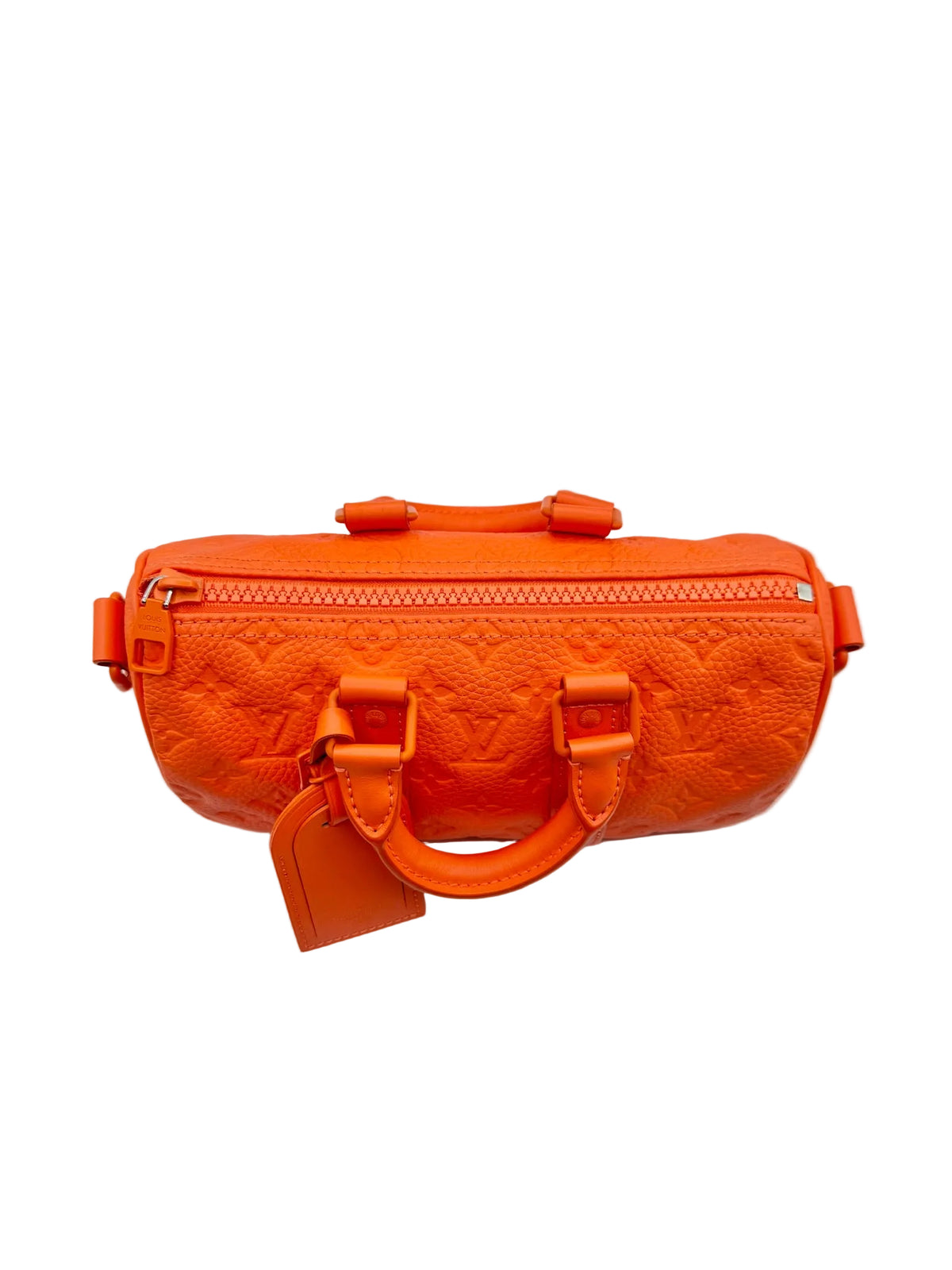 Louis Vuitton Orange Keepall Bandoulière 25
