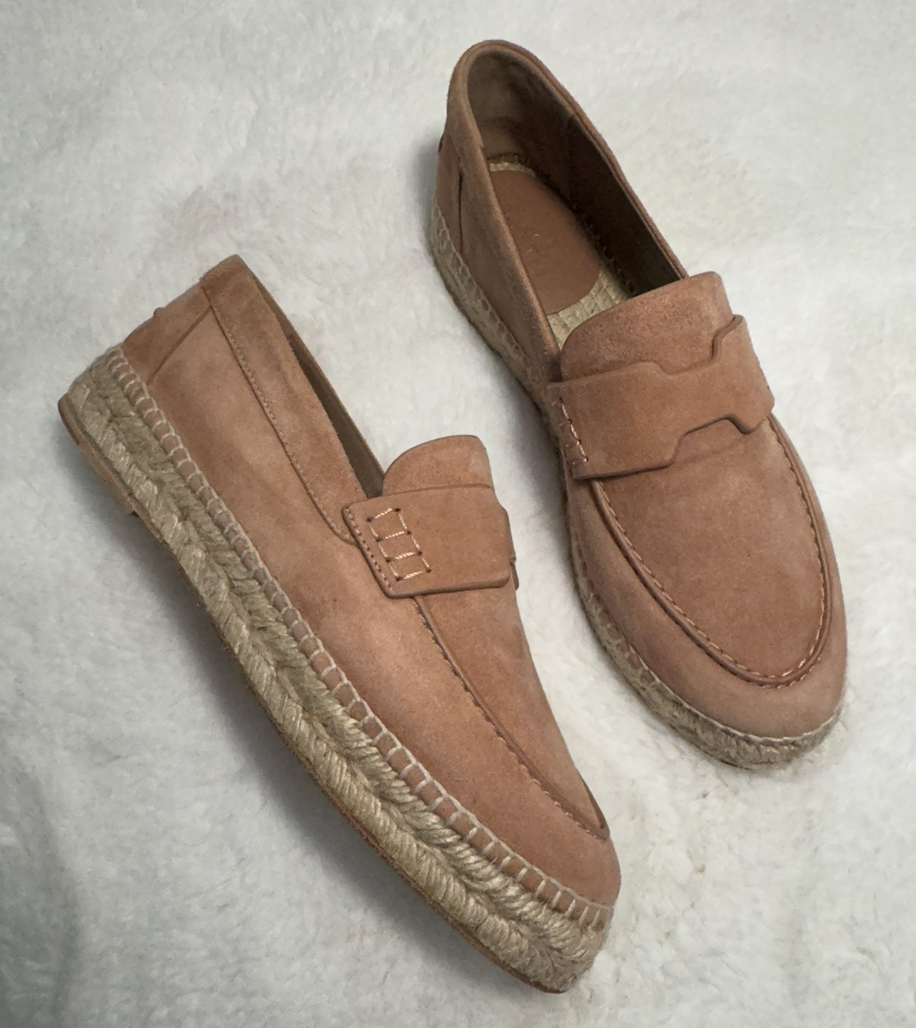Hermès Beige Suede Trip Espadrilles
