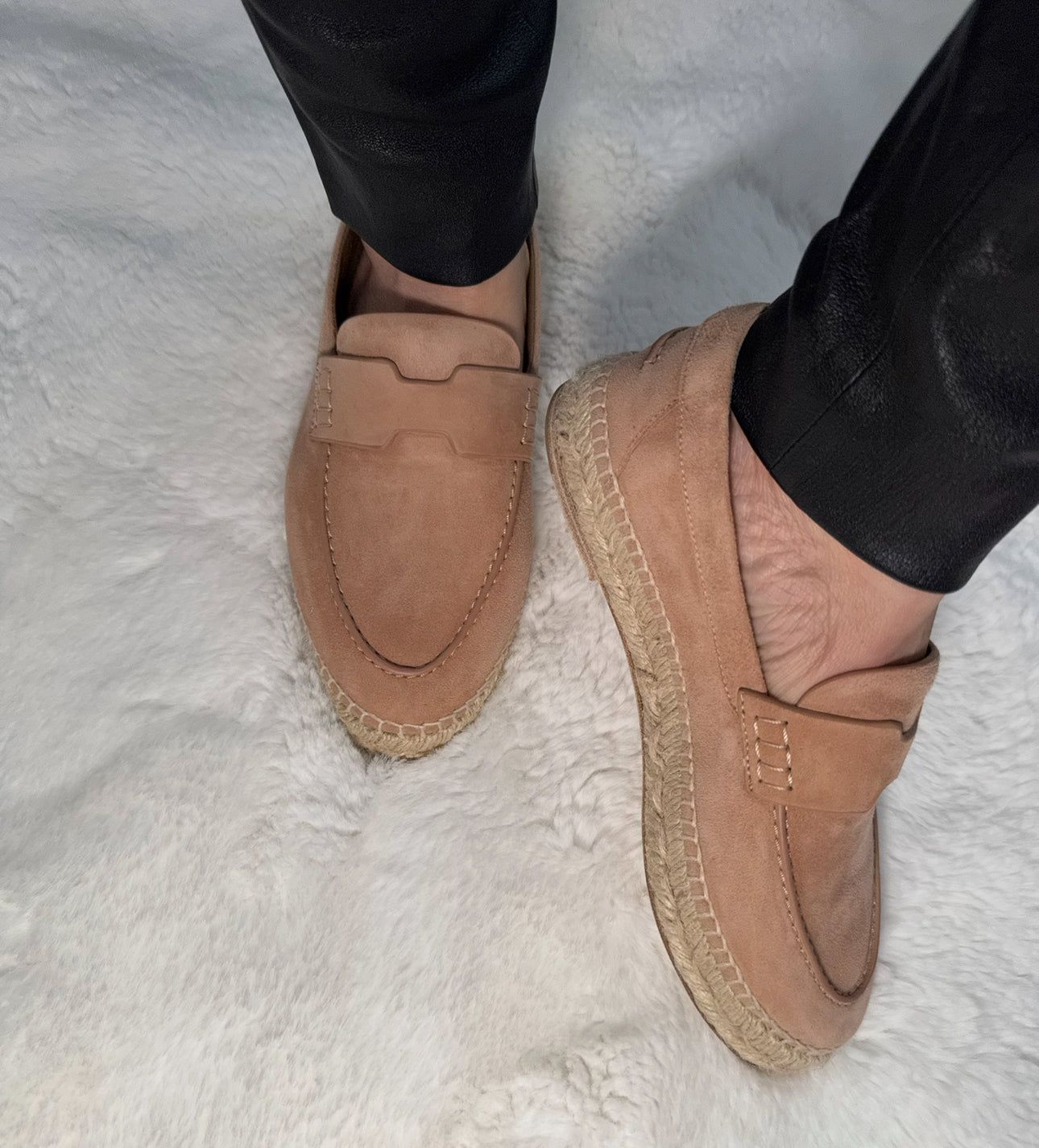Hermès Beige Suede Trip Espadrilles