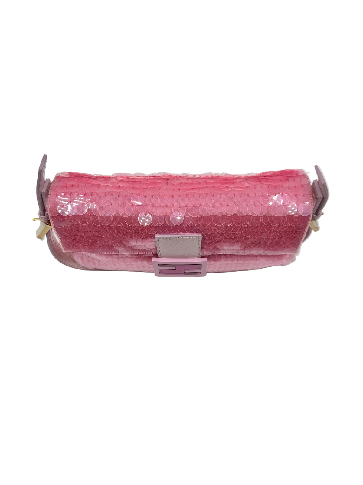FENDI Pink Sequin Baguette

