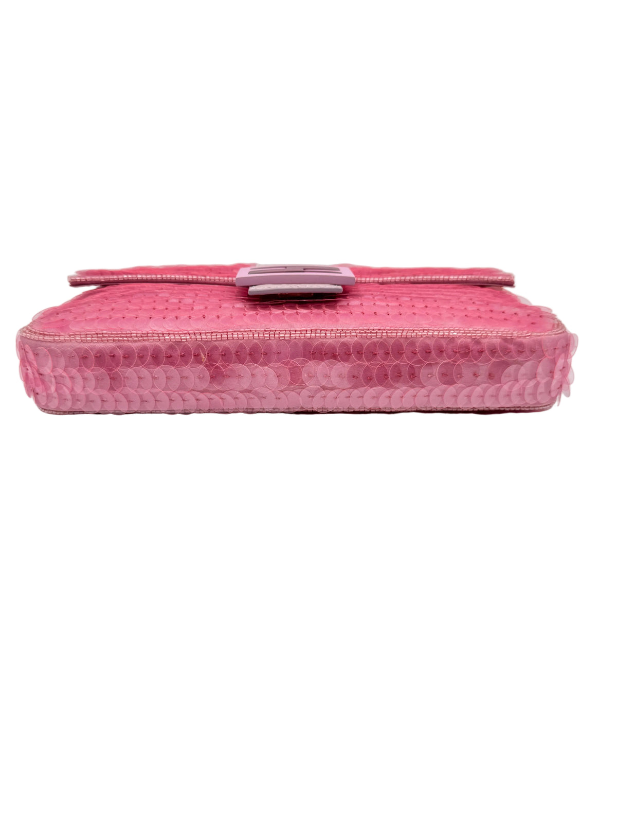 FENDI Pink Sequin Baguette
